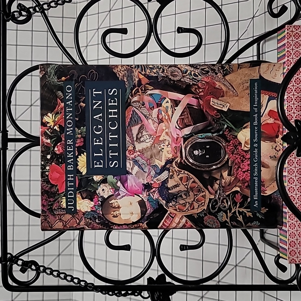 Elegant Stitches: An Illustrated Stitch Guide & Source Book of Inspiration  -New